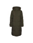 Vero Moda Пухено яке Margaret 10270066 Зелен Regular Fit - Pepit.bg