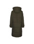 Vero Moda Пухено яке Margaret 10270066 Зелен Regular Fit - Pepit.bg