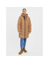 Vero Moda Пухено яке Nora 10267675 Кафяв Regular Fit - Pepit.bg