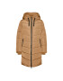 Vero Moda Пухено яке Nora 10267675 Кафяв Regular Fit - Pepit.bg