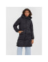 Vero Moda Пухено яке Uppsala 10270146 Черен Regular Fit - Pepit.bg