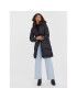 Vero Moda Пухено яке Uppsala 10270146 Черен Regular Fit - Pepit.bg