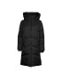 Vero Moda Пухено яке Uppsala 10270146 Черен Regular Fit - Pepit.bg
