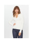 Vero Moda Пуловер 10291120 Екрю Slim Fit - Pepit.bg