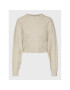 Vero Moda Пуловер Ayla 10274866 Екрю Relaxed Fit - Pepit.bg