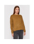 Vero Moda Пуловер Darya 10253226 Кафяв Relaxed Fit - Pepit.bg