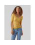 Vero Moda Пуловер Estela 10277850 Жълт Slim Fit - Pepit.bg