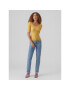 Vero Moda Пуловер Estela 10277850 Жълт Slim Fit - Pepit.bg