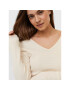 Vero Moda Пуловер Gold 10257154 Бежов Slim Fit - Pepit.bg