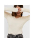 Vero Moda Пуловер Gold 10257154 Бежов Slim Fit - Pepit.bg