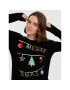 Vero Moda Пуловер Merryxmas 10272463 Черен Regular Fit - Pepit.bg