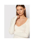Vero Moda Пуловер Sylvia 10257349 Бежов Slim Fit - Pepit.bg