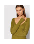 Vero Moda Пуловер Sylvia 10257349 Зелен Slim Fit - Pepit.bg