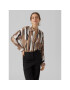 Vero Moda Риза 10295476 Кафяв Regular Fit - Pepit.bg