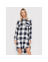 Vero Moda Рокля тип риза Kelly 10259986 Тъмносин Oversize - Pepit.bg