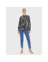Vero Moda Риза Liva 10275278 Черен Relaxed Fit - Pepit.bg
