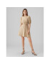 Vero Moda Рокля Seba 10284799 Бежов Regular Fit - Pepit.bg