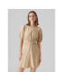 Vero Moda Рокля Seba 10284799 Бежов Regular Fit - Pepit.bg