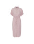 Vero Moda Рокля тип риза Bumpy 10279684 Розов Regular Fit - Pepit.bg
