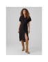 Vero Moda Рокля тип риза 10279684 Черен Regular Fit - Pepit.bg