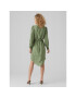 Vero Moda Рокля тип риза Sara 10282451 Зелен Regular Fit - Pepit.bg