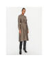 Vero Moda Рокля тип риза 10295296 Кафяв Regular Fit - Pepit.bg