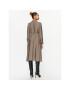 Vero Moda Рокля тип риза 10295296 Кафяв Regular Fit - Pepit.bg