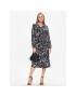 Vero Moda Рокля тип риза Rita 10282267 Черен Standard Fit - Pepit.bg