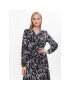 Vero Moda Рокля тип риза Rita 10282267 Черен Standard Fit - Pepit.bg