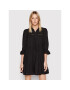 Vero Moda Рокля тип риза Amina 10263672 Черен Relaxed Fit - Pepit.bg