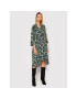 Vero Moda Рокля тип риза Phoebe 10250053 Зелен Regular Fit - Pepit.bg