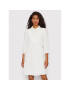 Vero Moda Рокля тип риза Prilla 10265202 Бял Regular Fit - Pepit.bg