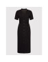 Vero Moda Рокля тип риза Vica 10258464 Черен Regular Fit - Pepit.bg