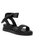 Vero Moda Сандали Vmlay Leather Sandal 10265513 Черен - Pepit.bg