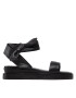 Vero Moda Сандали Vmlay Leather Sandal 10265513 Черен - Pepit.bg