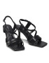 Vero Moda Сандали Vmlis Sandal 10265755 Черен - Pepit.bg