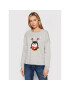 Vero Moda Суитшърт Penguin 10262928 Сив Regular Fit - Pepit.bg