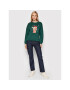 Vero Moda Суитшърт Reindeer 10262925 Зелен Relaxed Fit - Pepit.bg