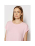 Vero Moda Тишърт Ava 10187159 Розов Relaxed Fit - Pepit.bg