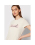 Vero Moda Тишърт Feminist 10262918 Бежов Regular Fit - Pepit.bg