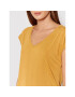 Vero Moda Тишърт Filli 10246928 Жълт Regular Fit - Pepit.bg