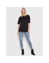 Vero Moda Тишърт Pia 10266756 Черен Oversize - Pepit.bg