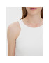 Vero Moda топ Bianca 10279787 Бял Slim Fit - Pepit.bg