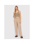 Vero Moda топ Eve 10252057 Кафяв Slim Fit - Pepit.bg