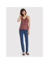 Vero Moda топ Honey 10190150 Бордо Regular Fit - Pepit.bg