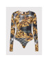 Versace Jeans Couture Боди Regalia Baroque Print 71HAM221 Черен Slim Fit - Pepit.bg