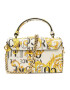 Versace Jeans Couture Дамска чанта 74VA4BF6 Бял - Pepit.bg