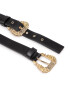 Versace Jeans Couture Дамски колан 73VA6F17 Черен - Pepit.bg