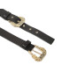 Versace Jeans Couture Дамски колан 74VA6F17 Черен - Pepit.bg