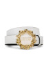 Versace Jeans Couture Дамски колан 74VA6F30 Бял - Pepit.bg